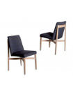 set of 2 purple chairs Trianon