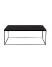 GLAZED - Black coffee table by Zuiver