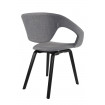 Chaise design Flexback Grise zuiver