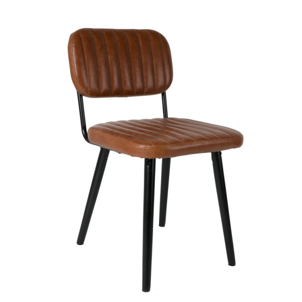 JEKA - Comfortable brown chair