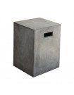 BETON - Grey Square concrete stool