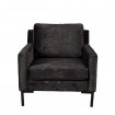 HOUDA - fauteuil gris Anthracite