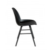 ALBERT kUIP - Black Dining chair by Zuiver