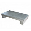 Table basse beton massif rectangle