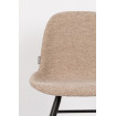 Beige Dining chair Soft Zuiver-fabric