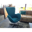 Lagoon blue arm chair