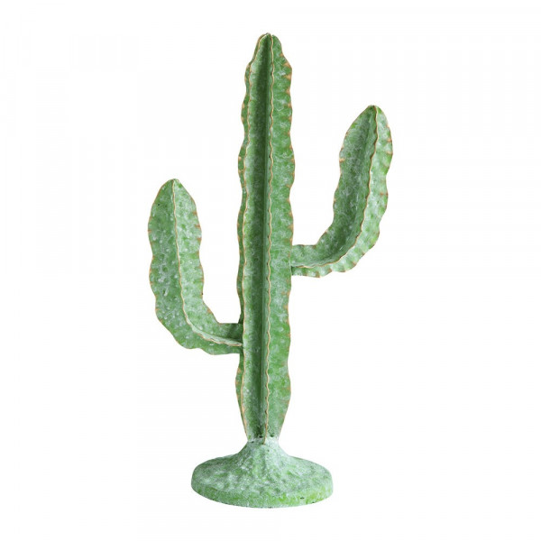 Cactus décoratif en métal