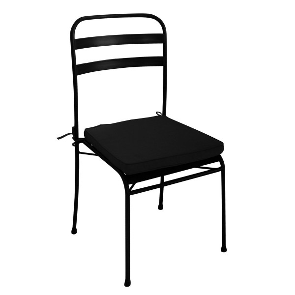 Black iron Dining chair