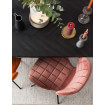 OMG silla de terciopelo rosa Zuiver