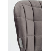 Grey velvet chair OMG by Zuiver