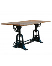 DRAW - Table en bois de style industriel L180