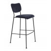 Dark blue Benson bar stool