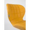 OMG - Yellow aspect leather dining chair
