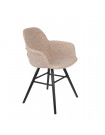 ALBERT KUIP SOFT - Beige design armchair