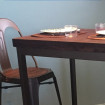 NEVADA - Dining table 120 natural
