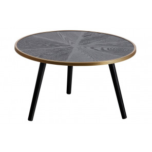 BELLA - Round low black table