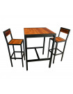 FACTORY - Heigh dining set industrial style
