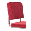 Red velvet chair Ridge