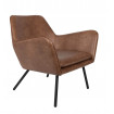 Vintage Brown Alabama lounge chair