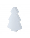 LIGHTREE - Abeto luminoso deslizante de exterior blanco 100 cm