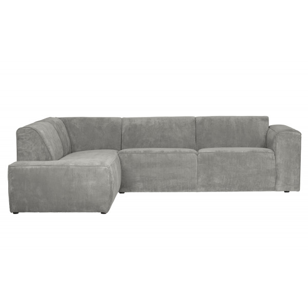 LUNA - Grey right Corner Sofa