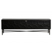 BEQUEST - TV stand in black wood