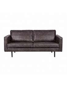 RODEO - Black sofa Canape L190