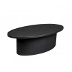 WINSTON - Oval low table black