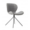 OMG - Design-Stuhl aus grauem Stoff