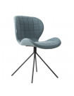 OMG - Designer-Stuhl aus Stoff, blau
