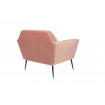 KATE - Sessel aus rosafarbenem Samt von coté