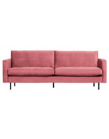 RODEO - Pink velvet sofa