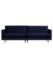 RODEO - Marine blue velvet sofa