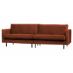 RODEO - Rust velvet sofa