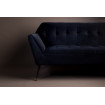 KATE - 2-sitziges Sofa aus blauem Samt B149 Detail breit
