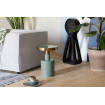 GLAM - Table d'appoint ronde verte en situation large