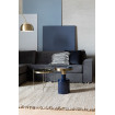 GLAM - Side round table blue