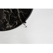 CUPID - Wohnzimmertisch aus schwarzem Metall und schwarzem Marmor Detail 
