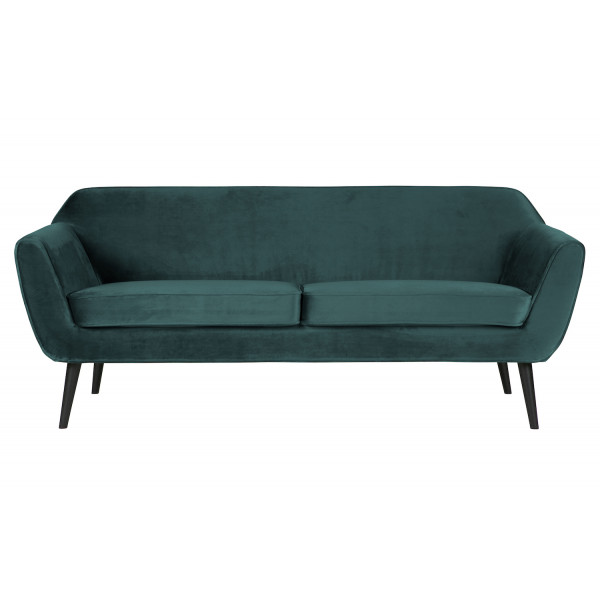 ROCCO - Teal velvet sofa