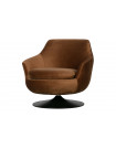 JADA- Brown velvet armchair