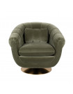 MEMBER - Olive lounge armchair