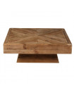 SQUARE - Tavolino in legno L 100