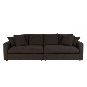 SENSE - Sofa aus braunem Stoff bei Zuiver
