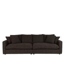 SENSE - Sofa aus braunem Stoff bei Zuiver