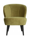 SARA - Sessel aus Samt, grün