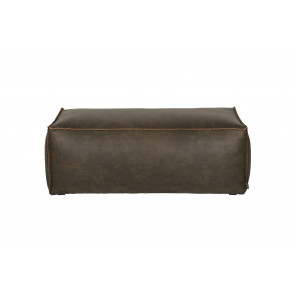 RODEO - Army leather hocker L 120