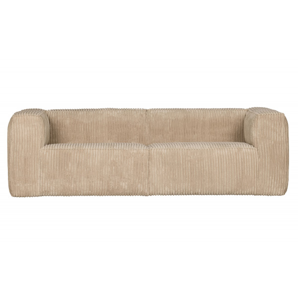 BEAN - 4-Sitzer-Sofa ribcord beige L246