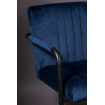 Blue Armchair Stitched Dutchbone