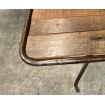 industrielle - Table repas bois loft 70 cm