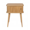 BARBIER - Tavolino in legno chiaro
